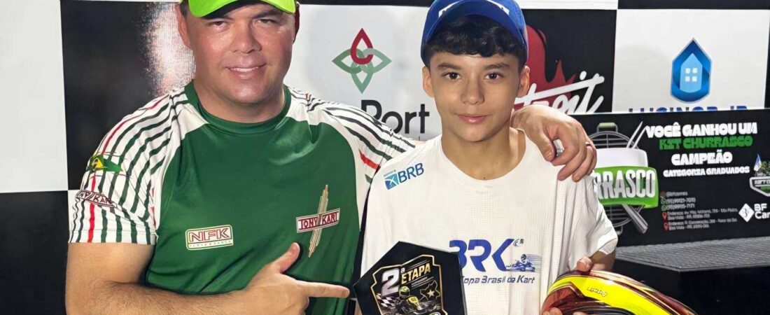 Matheus Campos conquista vice-campeonato na 2ª Etapa do Roraimense de Kart 2026