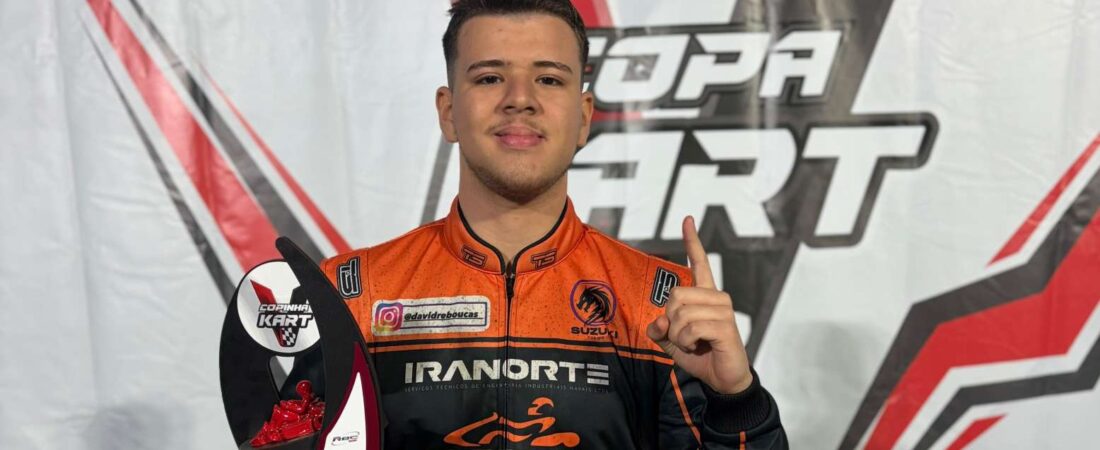 Dominância nas Pistas: Gustavo Carvalho Sagra-se Campeão da Copinha V Kart na Categoria 110kg